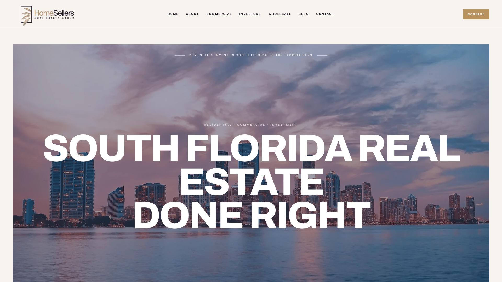HomeSellers project screenshot